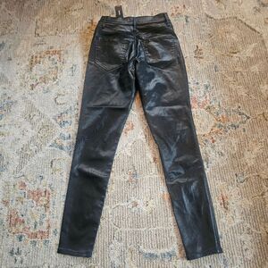 NWT Express Faux Leather Pants Sz 0 With 28" Inseam